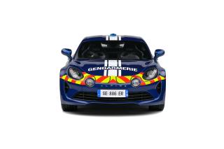 Alpine A110 Gendarmerie 2023 blau S1801628 Solido 1:18 Metallmodell